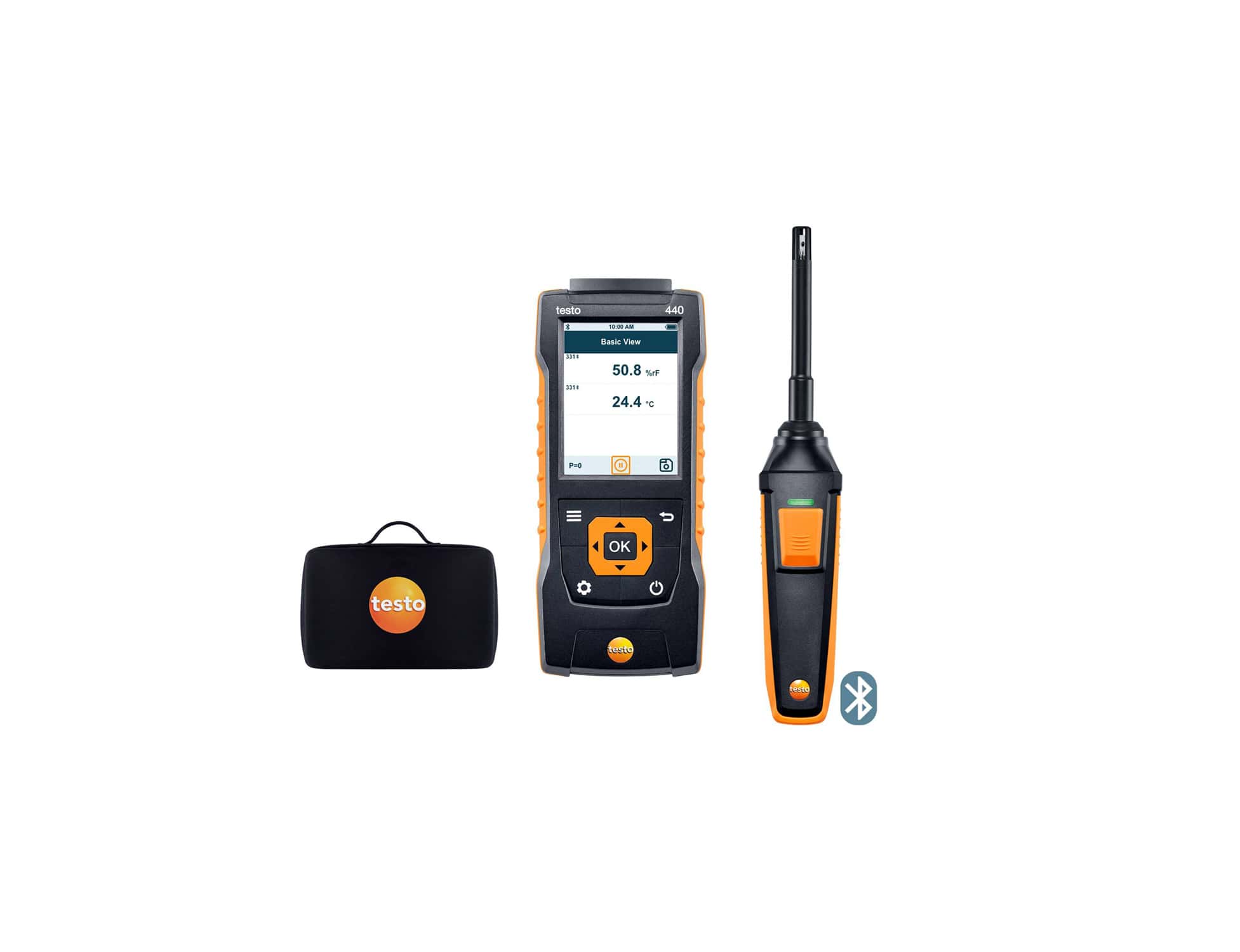 testo 440 Humidity Kit with Bluetooth®